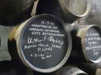 Die Sherry-Liebhaber haben auf dem Fass unterschrieben
