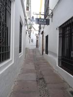 Auch Cordoba hat schmale Straßen