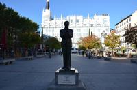 Statue von García Lorca - Plaza de Santa Ana
