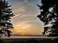 Sonnenuntergang am Strand vom Best Western TinWis