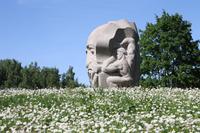 Skulpturen des Künstlers Indulis Ranka in Turaida