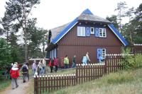 Am Thomas Mann Haus bei Nidden