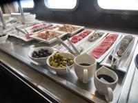 Mittagsbuffet auf der Stella Australis