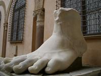 In Rom lebt man auf großem Fuß