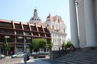 Am Rathaus von Vilnius