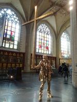 Antwerpen, Kreuzträger von Fabré in der Liebfrauen-Kathedrale
