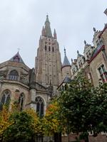 Brügge, Blick zur Liebfrauenkirche