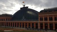 Atocha Zugstation von draussen