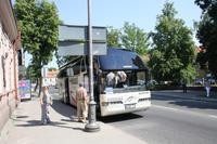 Unser Reisebus in Litauen