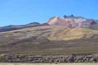 Vulkan Thunupa auf dem Salar de Uyuni