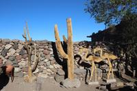 Heimatmuseum am Vulkan Thunupa auf dem Salar de Uyuni