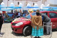 Copacabana am Titicacasee - Segnung der Autos