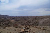 Namibia - Ausblick über die Mondlandschaft
