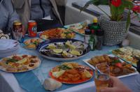 Namibia - Walvis Bay - Picknick an Bord