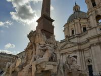 Piazza Navona. Vier-Ströme-Brunnen.
