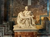 Im Petersdom. Die Pieta.