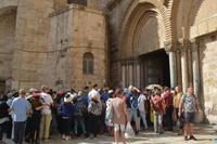 Eingang der Grabeskirche