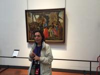 Uffizien - Anbetung der Heiligen drei Könige von Botticelli