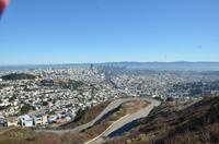 Herrlicher Ausblick von den Twin Peaks über San Francisco