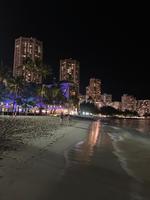 Waikiki Beach am Abend