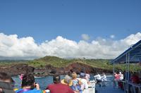 Bootsfahrt entlang der Nord-Ost-Küste von Big Island