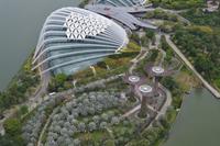 Blick vom Marina Sands Bay auf Singapur (8)