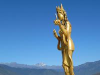 Engel über Thimphu