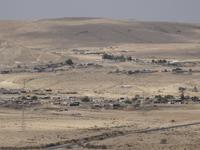 Avdat - Blick auf ein Beduinen-Dorf in der Negev Wüste