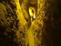 Jerusalem -  Davidstadt , entlang des Hiskja Tunnel