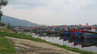 Zwischenstopp in Da Nang, Bootshafen der Fischkutter