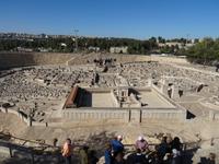 Jerusalem - Israel-Museum, Modell von Jerusalem aus der 2. Periode