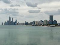 Blick auf Abu Dhabi