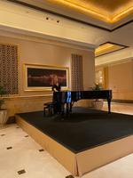 Teestunde im Emirates Palace Hotel in Abu Dhabi