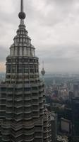Malaysia, Kuala Lumpur, Blick von der Plattform der Petronas Towers