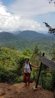 Malaysia, Taman Negara NP mit Blick zu den höchsten Bergen der Malayischen Halbinsel