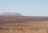 Ankunft am Ayers Rock Flughafen