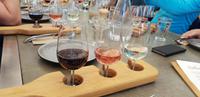 Weinverkostung im BRICKSBAY Weingut 