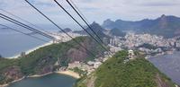 Blick vom Zuckerhut in Rio de Janeiro 