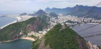Blick vom Zuckerhut in Rio de Janeiro 