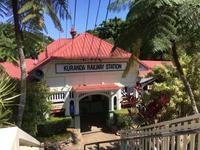 Mit der Eisenbahn durch die Barron Gorge zurück nach Cairns