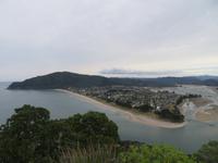 Blick auf die Coromandel vom Paku Hill in Tairua