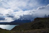 Wolken verdunkeln den Horizont