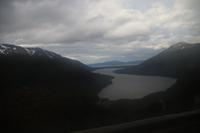 Feuerland, Lago Escondido ('versteckter See'), im Hintergrund der Lago Fagnano