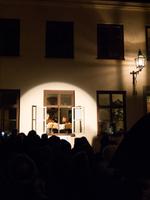 der lebendige Adventskalender in Stockholm