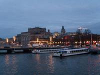 weihnachtliches Stockholm am Morgen