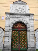 Weihnachten in Estland - Tallinn, Portal in der Altstadt