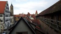 Rothenburg ob der Tauber - Spaziergang oberhalb der Stadtmauer