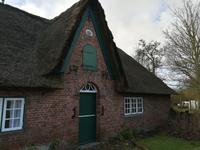 Reetgedecktes Friesenhaus, Baujahr 1787.