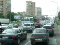 Stau in Moskau