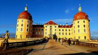 Schloss Moritzburg bei schönstem Wetter!